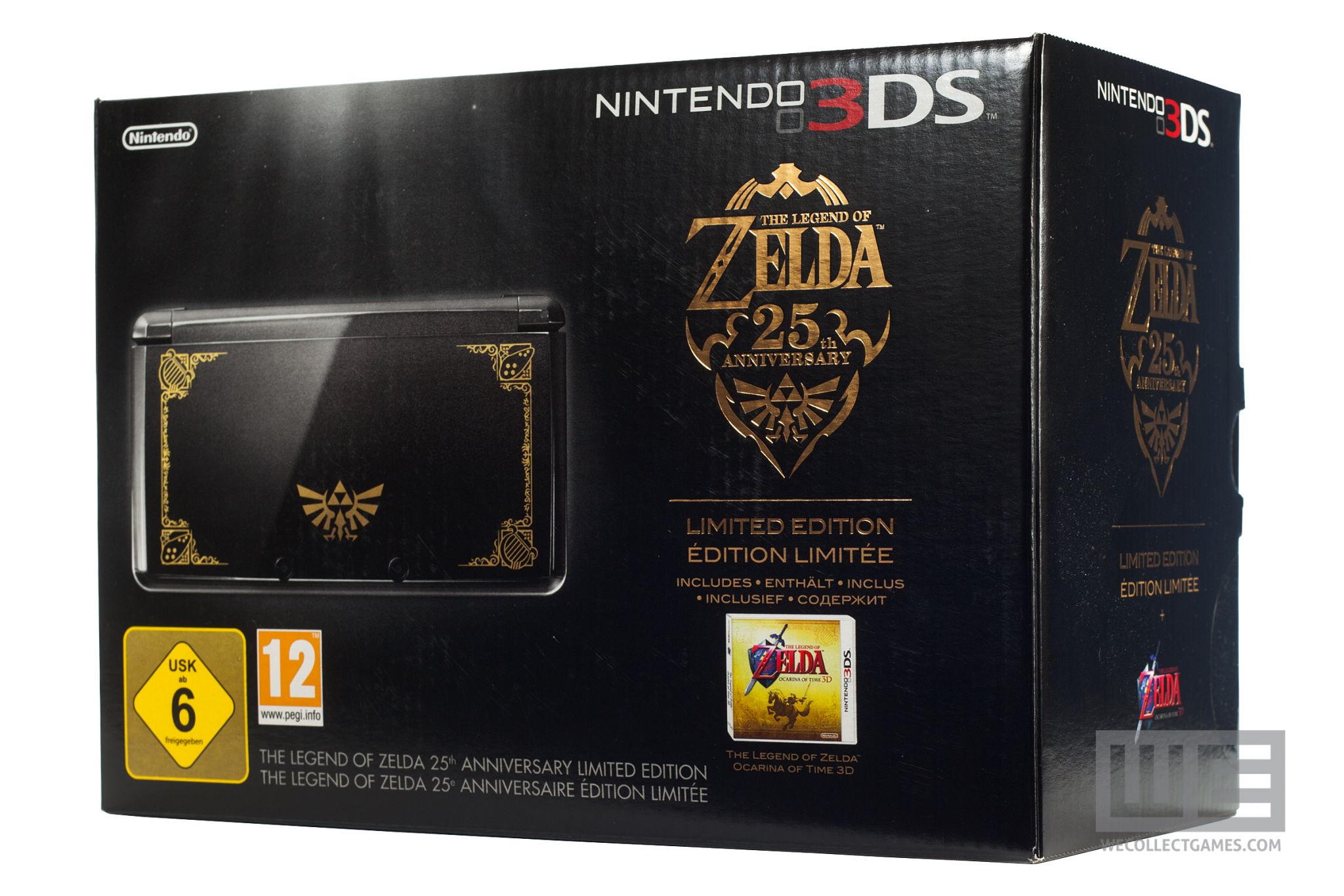 The Legend of Zelda 25th Anniversary Nintendo 3DS Limited Edition ...